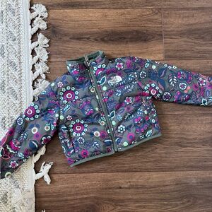 North face Floral Kids Jacket - Multicolor reversible